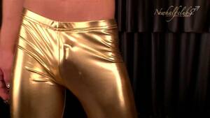 asian shemale spandex - Watch GOLD PANTS SHEMALE - SISSY - TRAP - SHINTY SPANDEX - CUM LOAD - Asian,  Sissy, Shiny Porn - SpankBang