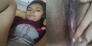 hairy teen desi girls - Desi village college girl hairy pussy show