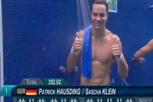 Diver Porn Stars - These score bars from Rio 2016 have made the male divers look like porn  stars | Independent.ie