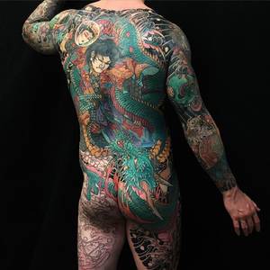 Japanese Tattoo Bodysuit Porn - Info - ilikehorimono: Almost there by jakohbamf.