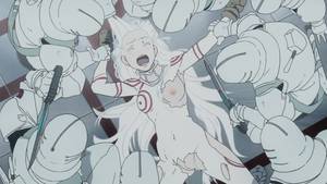 Deadman Wonderland Futanari Porn - Shiro not like hardcore orgy, but time for this