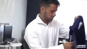 handsome hunk - Handsome hunk fucked at work - Gayfuror.com