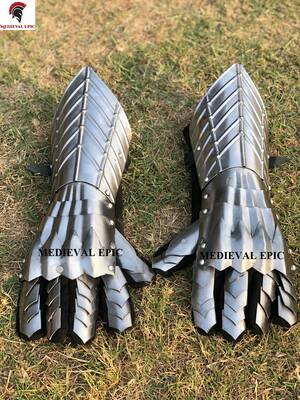 ebony shemale nookie - Medieval Gauntlets ( Silver ) - Medieval Epic