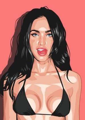 Megan Fox 3d Hentai Porn - Hot Posters Online - Shop Unique Metal Prints, Pictures, Paintings |  Displate