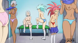 hentai tenchi in tokyo - Tenchi Muyo Locker Room by AkayukiZero - Hentai Foundry