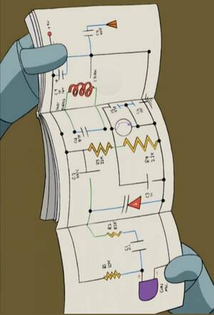 Futurama Nude Fembot Porn - I know Futurama is known for its science accuracy so this question goes to  the Electric Engineers of Reddit. Bender is looking at this robot porno and  says \