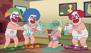 Funny Clown Porn - I'll like to invest in this family guy scene called: clown porn :  r/MemeEconomy