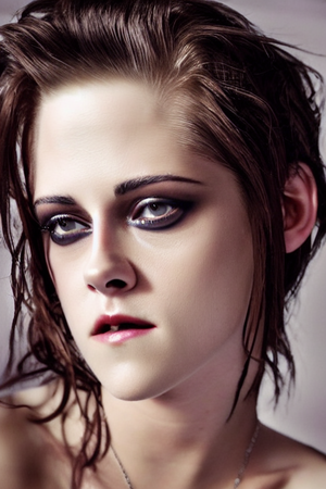 kristen steward - Stable Diffusion prompt: Kristen Stewart dressed as porn, - PromptHero