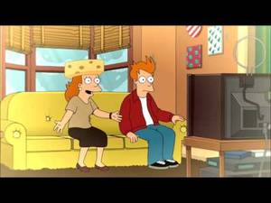 Futurama Frys Mom Porn - People say the Seymour scene is the saddest in Futurama, I believe this is.  : videos