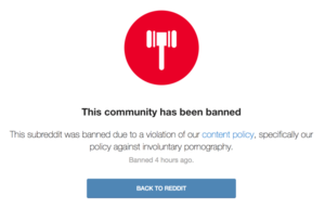 Banned Early Porn - Reddit bans 'involuntary porn' communities that trade AI-generated  celebrity videos | TechCrunch