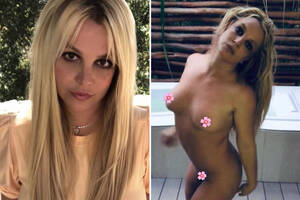 Britney Spears Porn Captions - Britney Spears says she Facetunes herself to look 'BIGGER' because she  'lost so much weight' after photoshop accusations | The US Sun