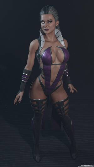 Mortal Kombat 9 3d Porn - MK9 (2011) â€œMileena, Kitana and Sindelâ€ New-Gen Renders : r/MortalKombat