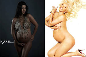 britney spears pregnant naked - NAKED: Kourtney Kardashian, Britney Spears, Demi Moore: Pregnant stars that  have stripped