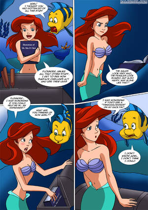 cartoon ariel nude - A New Discovery for Ariel- Pal Comix - Porn Cartoon Comics