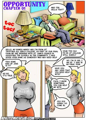 Adult Comics Cartoon Porn - Old Mans Opportunity Sex Comic | HD Porn Comics