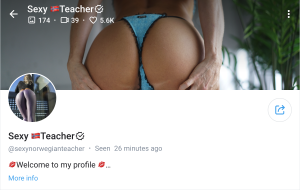 Norwegian Teacher - Top Ten Best Teacher OnlyFans Accounts of 2024