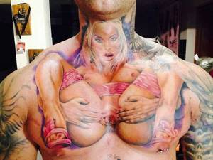 Bad Tattoo Porn - I see your daughter country Star Wars trash tattoo and raise you steroid  man with chest porn.