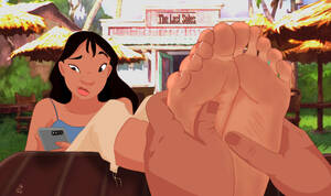 Nani Pelekai Porn - Nani Pelekai Lilo and stitch 'on break' feet by TheLastSoles on DeviantArt