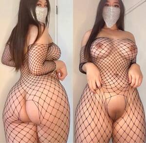 asian teen fishnet - Will you ever fuck a thick Korean girl in fishnet?