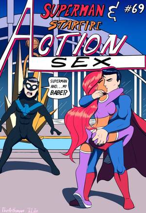 Lesbian Superhero Porn Starfire - Superman Starfire- Action Sex- [By The Arthman] - Hentai Comics Free