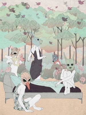 German Youthography - Illustrator Ramona Ring created eight illustrations for a German magazine  called ZEITmagazin. The body of work entitled Surreal Dreams is made up of  highly ...