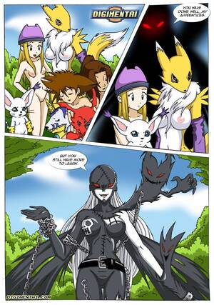 Digimon Hentai Comic Porn - Playing with Boys: Naughty gals and naughty digimons â€“ everyone wants to  play with sexy boys! â€“ Digimon Hentai