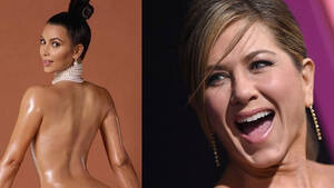 jennifer aniston naked anal sex - Jennifer Aniston on Kim Kardashian's Butt Photo: I Was the Original