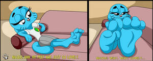 Gumball Feet Porn - The Big ImageBoard (TBIB) - 3 toes 4 toes black eyes blush cat close-up  clothed clothing dialog english text eyelashes feline female foot fetish  foot focus gumball watterson happy hindpaw mammal nicole