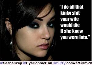 Eye Contact Porn Captions - SashaGrey #EyeContact #Porn #homewrecker #Cheating #Captions | smutty.com