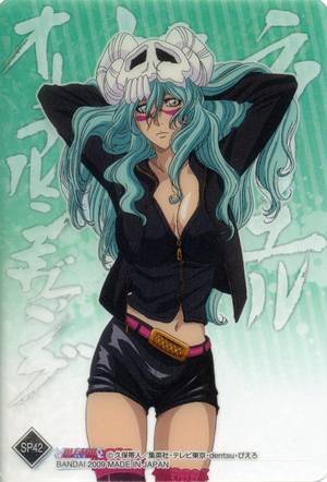 Chibi Bleach Nel Porn - The anime character Neliel Tu Oderschwank is a adult with to waist length  blue / green hair and green eyes.