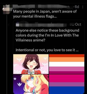 Lesbian Anime Porn Yuri True Love - The wokes are claiming that a yuri isekai series adapted from a Light Novel  written by a lesbian trans woman might have pride flag motifs smdhmh :  r/animecirclejerk