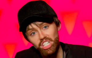 Imgur Miley Cyrus Blowjob - Watch Miley Cyrus sport a beard to go undercover for 'RuPaul's Drag Race'