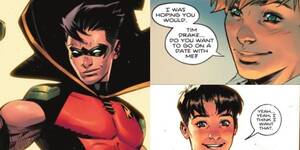 Male Gay Porn Disney Comics Dc Comics - Robin Comes Out As Bisexual & Dates Guys in New Batman Comic