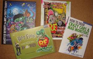 Books Monster Porn - My interest in this primarily West Coast subculture initially stemmed from  having a Rat Fink action figure when I was a kid. At one point I also  remember ...