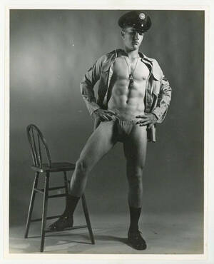 1950 Gay Porn Uniform - Chuck Renslow 1960 Beefcake 8x10 Photo USAF Nude Male Gay Physique Uni â€“  oxxbridgegalleries