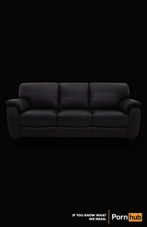 black couch - Ads .