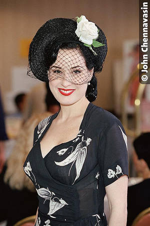 1940s Fashion Porn - impression: Dita Von Teese ( burleque, porn, pin up) in 2009