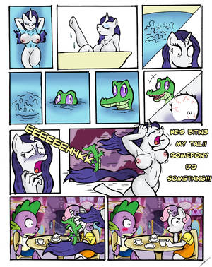 Mlp Spike Porn Comic - anthro beowulf100 breasts comic english equine female friendship_is_magic  gummy_(mlp) horse my_little_pony pony pussy