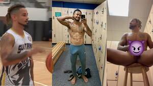 lockerroom jerk off - Basket player caught jerking in locker room but decided to keep going &  busted anyway!! | My Own Private Locker Room