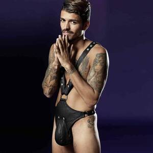 Bondage Lingerie Man - Lingerie Leather Harness Man Erotic Hot Style Fetish Bondage Bodysuit Gays  Jockstrap Pouch Underwear Porn Sex Costume From 28,27 â‚¬ | DHgate