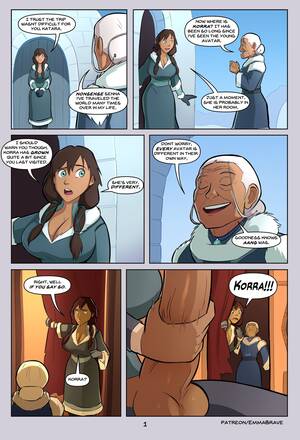 Korra And Katara Sex - Korra: Book One (The Legend of Korra) [EmmaBrave] - 1 . Korra: Book One -  Chapter 1 (The Legend of Korra) [EmmaBrave] - AllPornComic