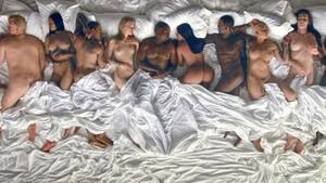 celebrites nude homemade videos - Kanye West's 'Famous' Video Stars a Naked Taylor Swift â€“ StyleCaster