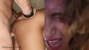 faces of anal pain cry - The MOST and PAINFUL ANAL CREAMPIE for Gift at SAN VALENTINE'S DAY:  STEPDADDY ROUGH and POWER FUCKS his STEPDAUGHTER in the Bathroom -  XVIDEOS.COM