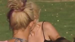 Mud Bog Tits - Gorgeous blonde and brunettes get filthy fighting in the mud