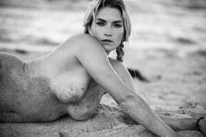 black and white pictures of people on the beach nude - Naked women on the beach - Limited Edition of 20 Photography by Martin  Slotta | Saatchi Art