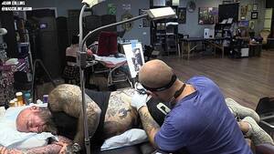 Gay Tattoo Porn - Getting A Tattoo - Gay Porn - Jason Collins