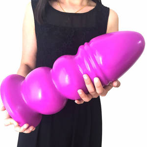 Extra Large Sex Toys Anal - huge big giant anal plug suction cup super large dildo buttplug anal  expander vagina dilator butt