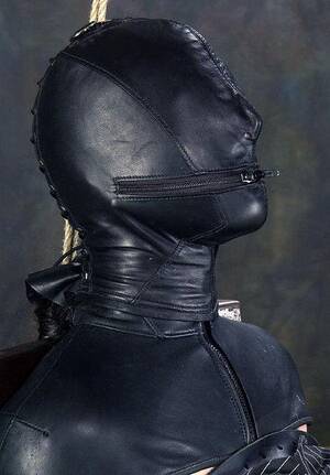 Hood Women Porn - Wife Wearing Bondage Hood | BDSM Fetish