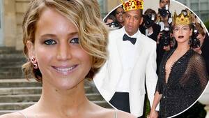 beyonce porn films - Jennifer Lawrence thinks that Jay Z and Beyonce are the King and Queen of  America - Mirror Online