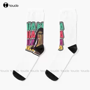 Funny Socks Porn - Funny Mia Khalifa Pornstar Porn Socks Black Mens Socks Fashion Creative  Leisure Funny Art Abstract Oil Painting Socks Funny - AliExpress